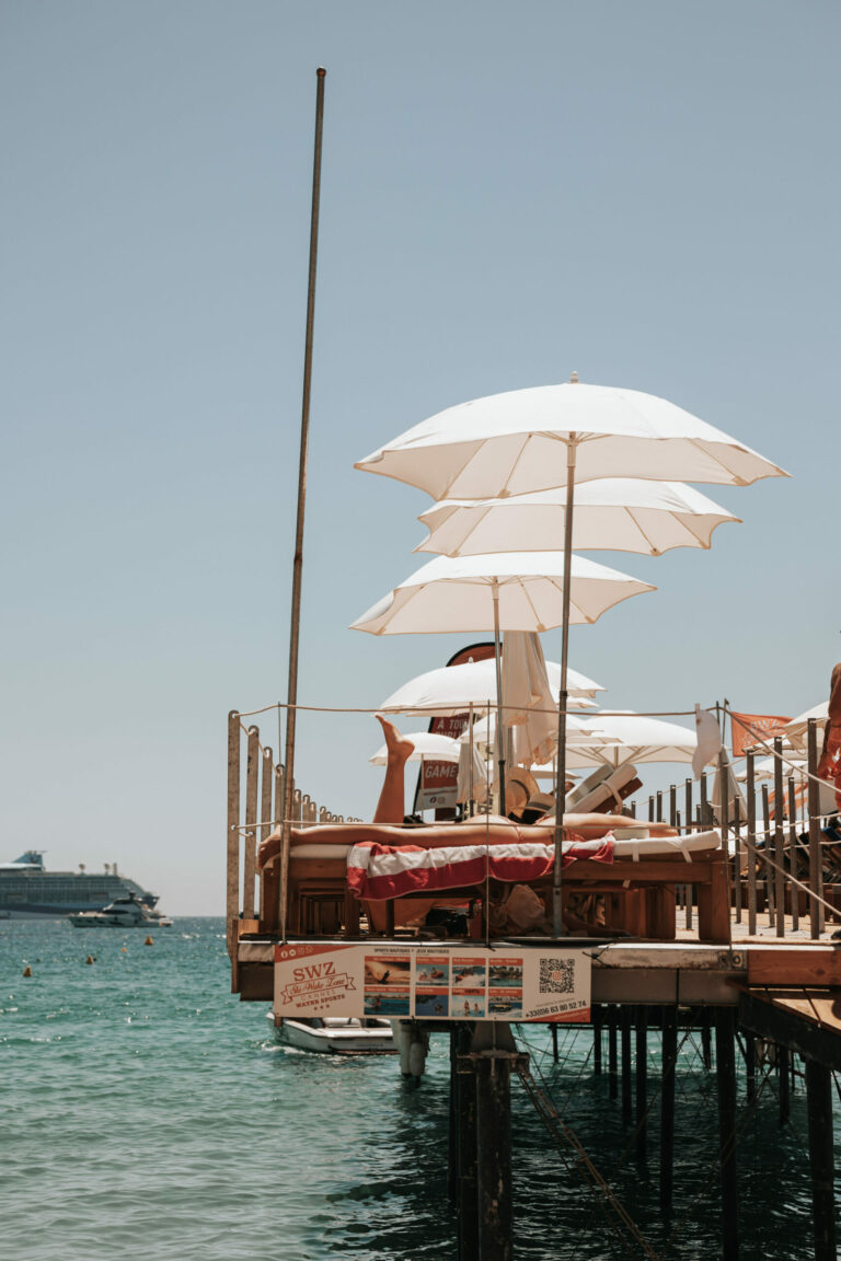 Restaurant Cannes Miramar Plage terrasse